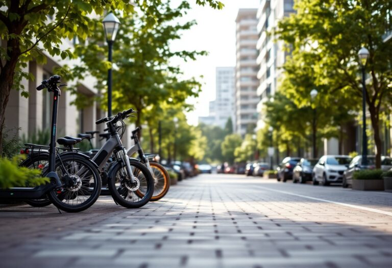 Immagine che rappresenta la mobilità sostenibile in Italia